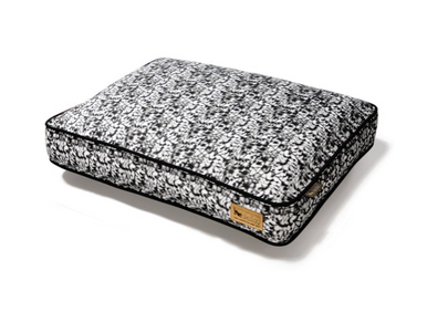 P.L.A.Y. Rectangular Bed Frolic White Large 31x42