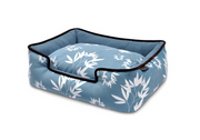 P.L.A.Y. Lounger Bed Bamboo Blue Large 30x38