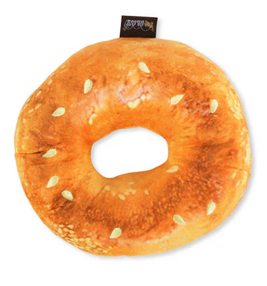 P.L.A.Y. x Earth Rated Dog Toy Montreal Bagel