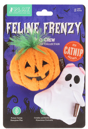 P.L.A.Y. Feline Frenzy Halloween Cat Toy Boo Crew 2 pack