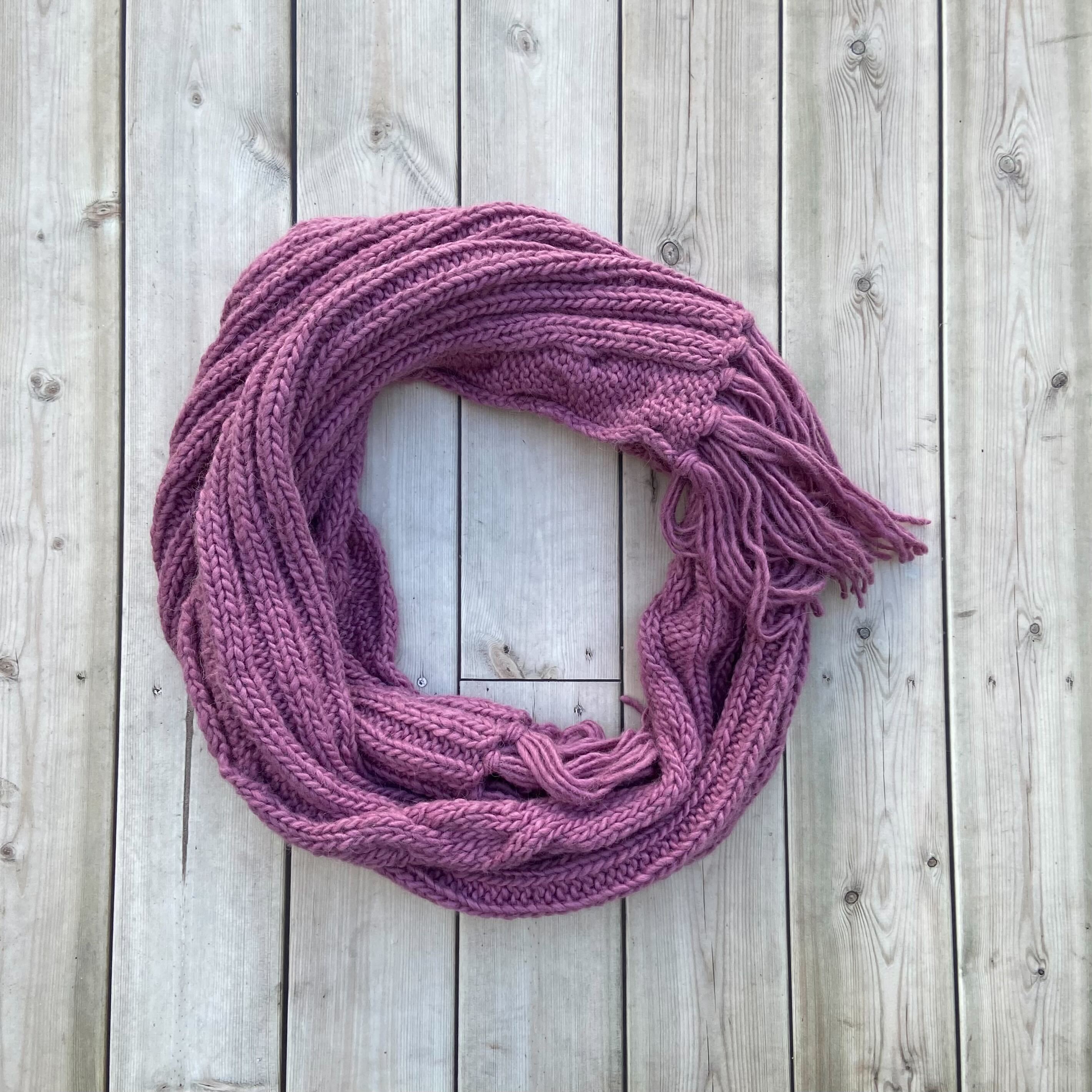 Purple Passion Alpaca Scarf