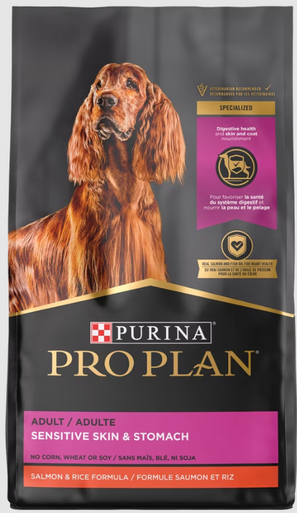 Pro Plan Focus Sensitive Skin & Stomach Salmon Formula Dog Food 16lb