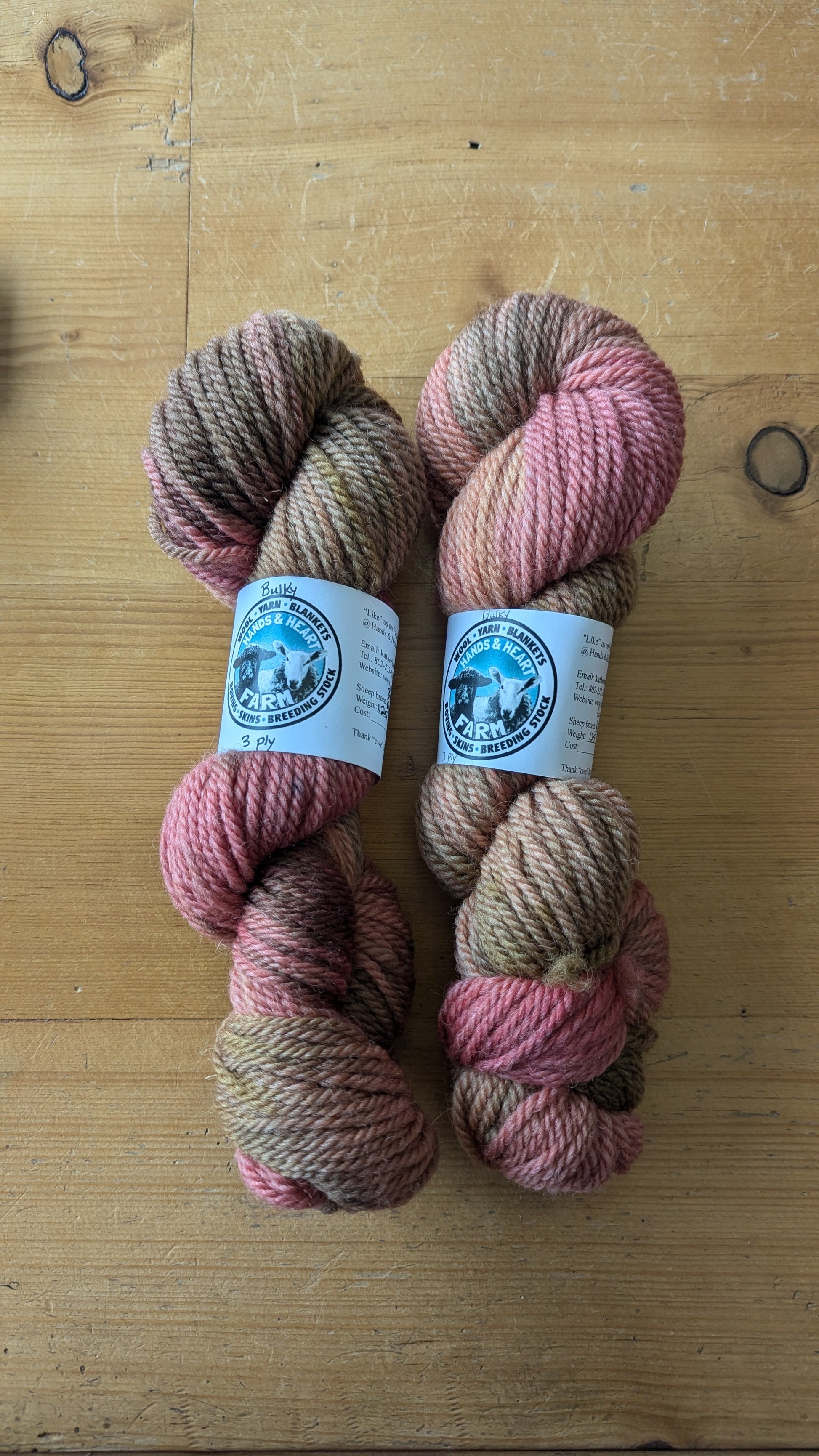 Hands & Heart Farm Bulky by Must Love Yarn