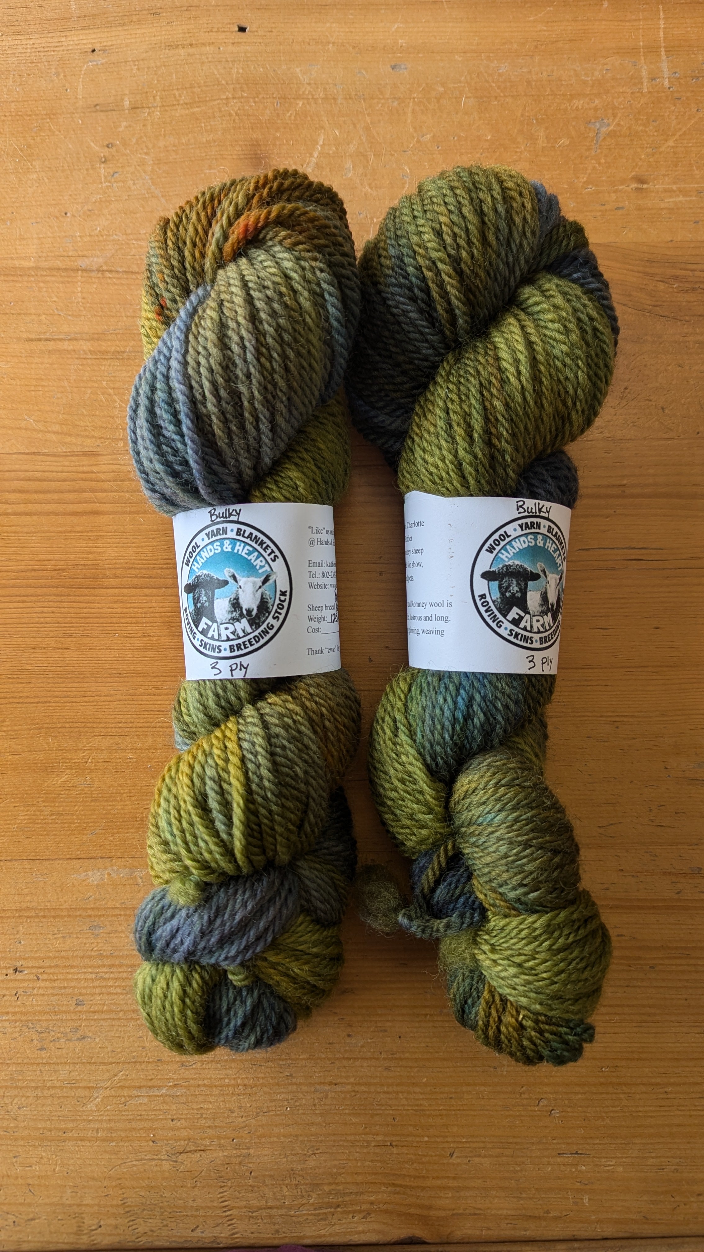 Hands & Heart Farm Bulky by Must Love Yarn