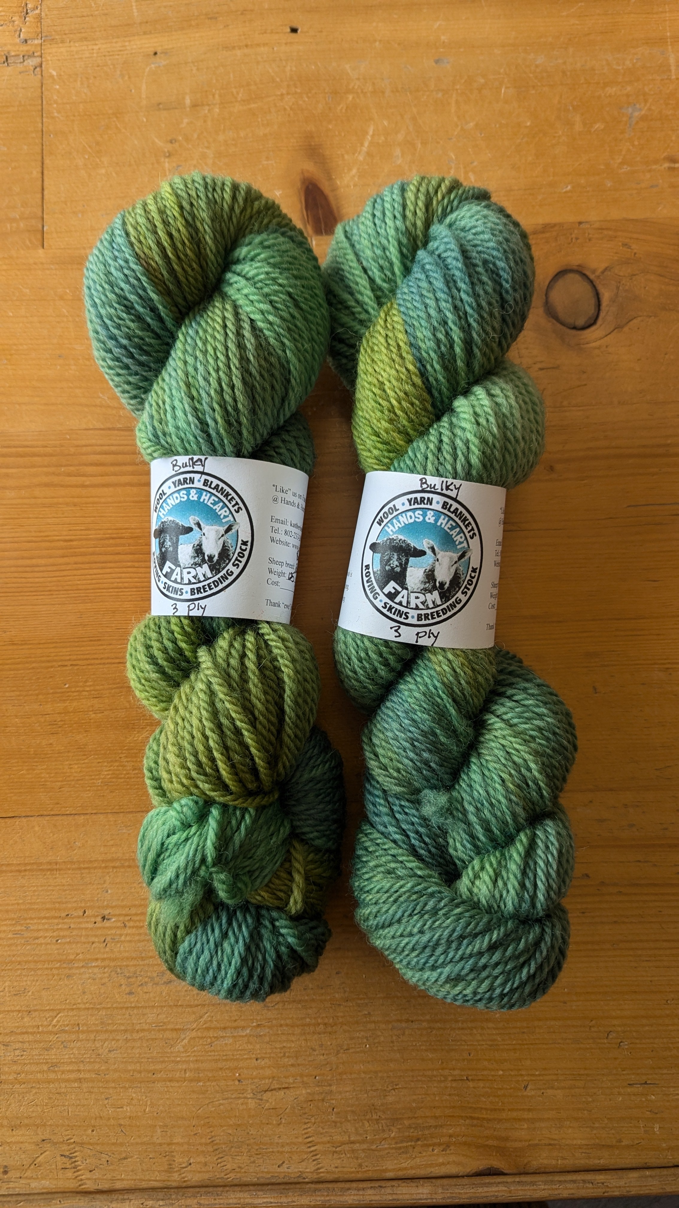 Hands & Heart Farm Bulky by Must Love Yarn