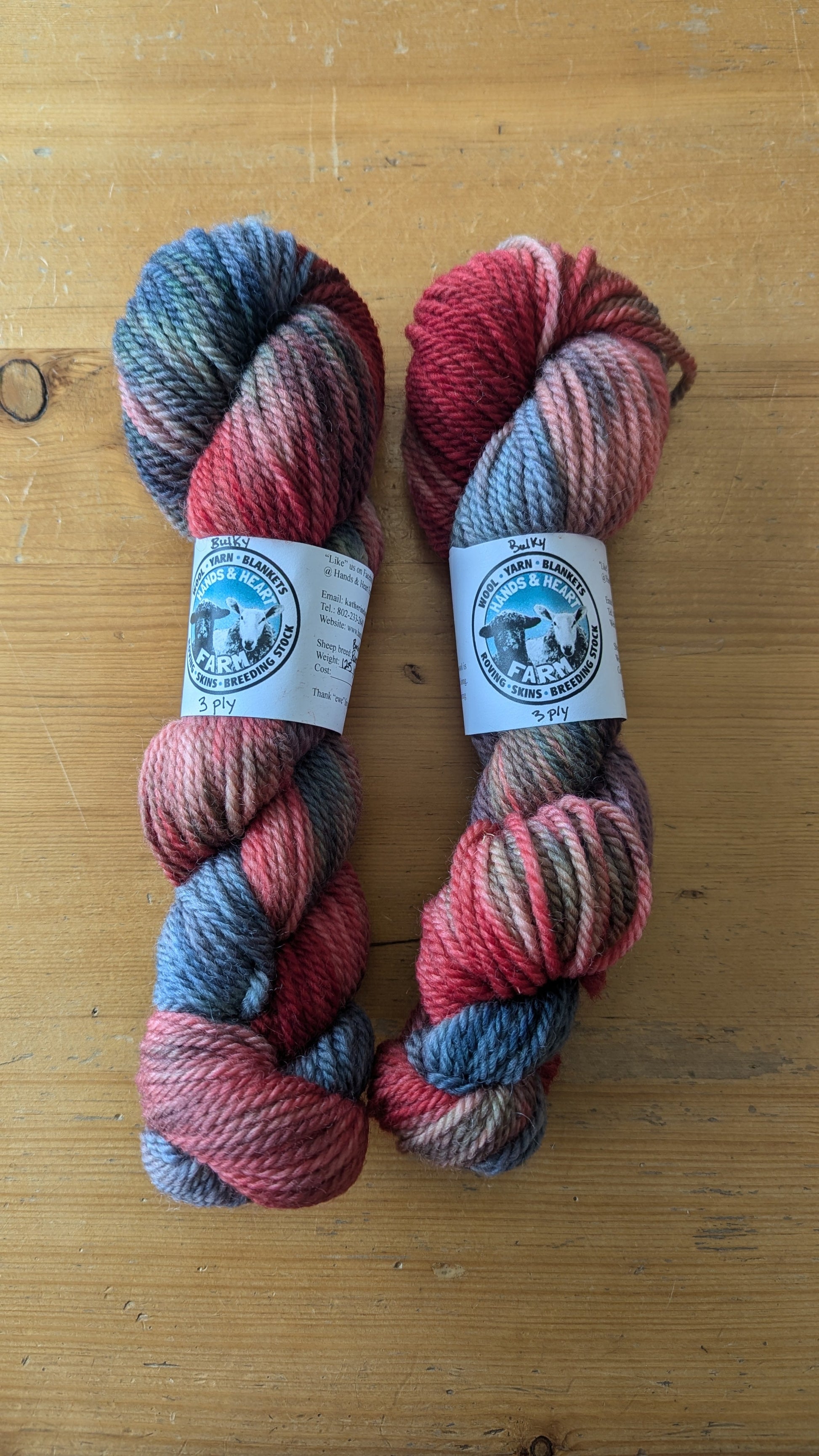 Hands & Heart Farm Bulky by Must Love Yarn