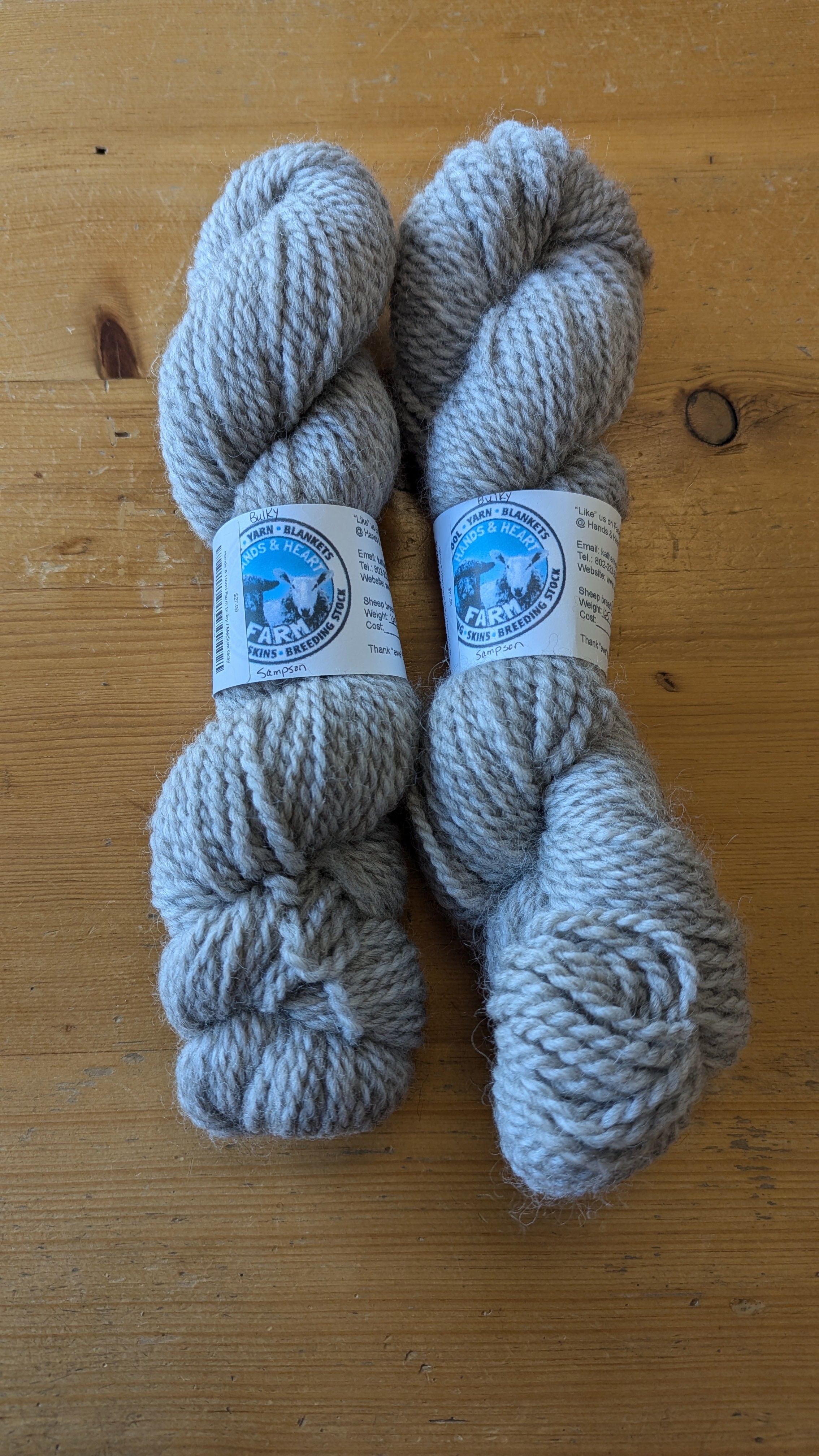 Hands & Heart Farm Bulky by Must Love Yarn