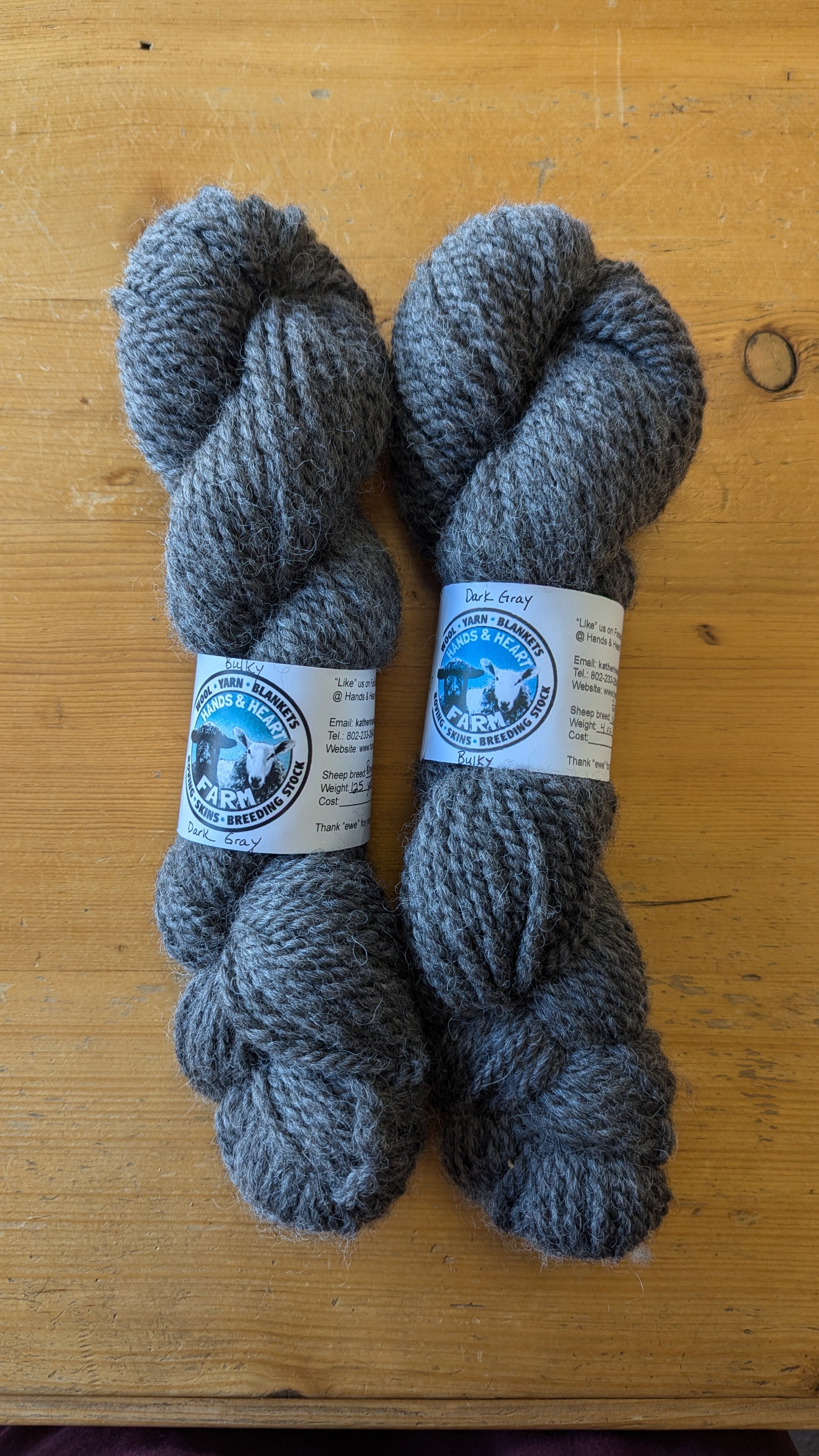 Hands & Heart Farm Bulky by Must Love Yarn