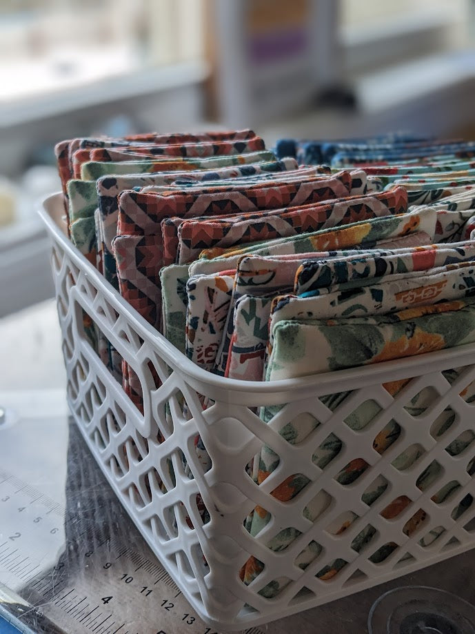 Quilted Coaster Sets - 4 pc Mixed Lot