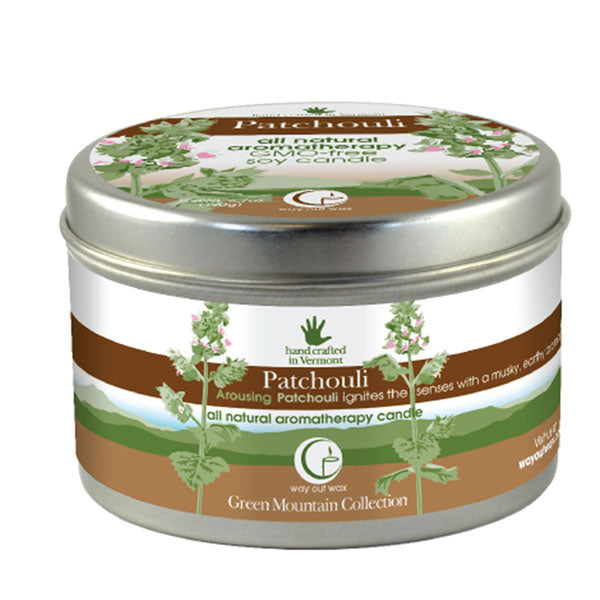 Patchouli - Large Travel Tin by Way Out Wax