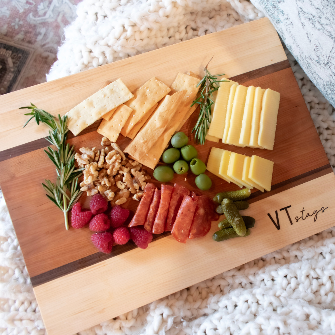 RED BEANS & RICE WOOD CUTTING BOARD