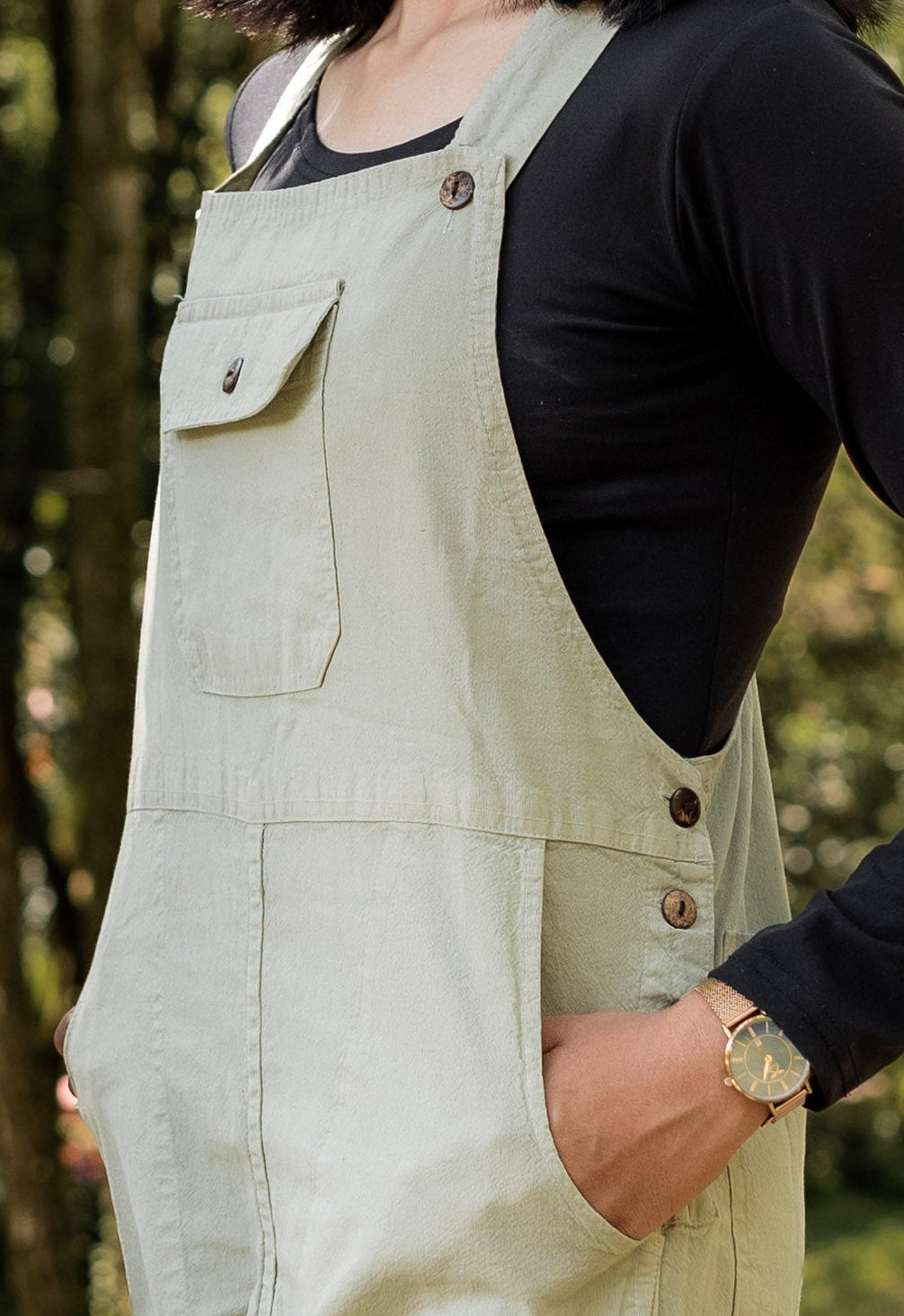 Lumbini Overalls - Sage