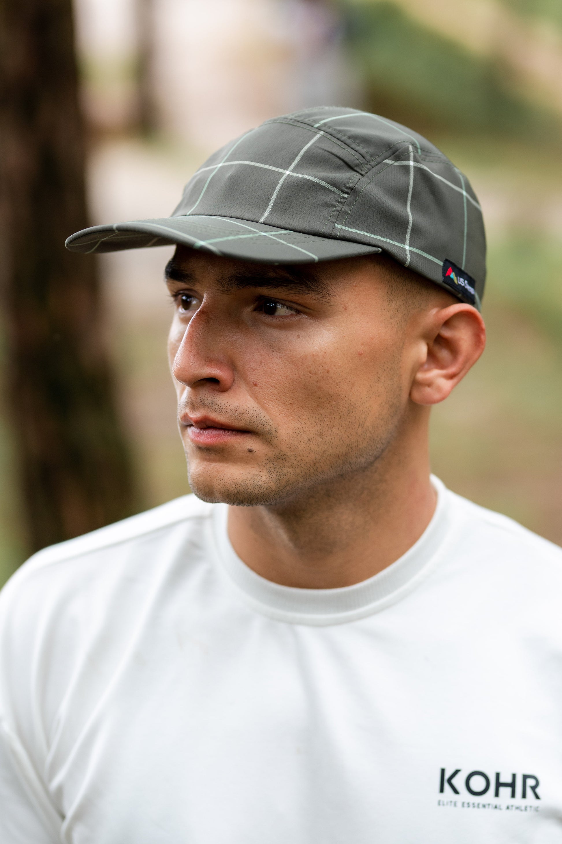 Gokyo Peak Mountain Cap | Forest Plaid by US Sherpa