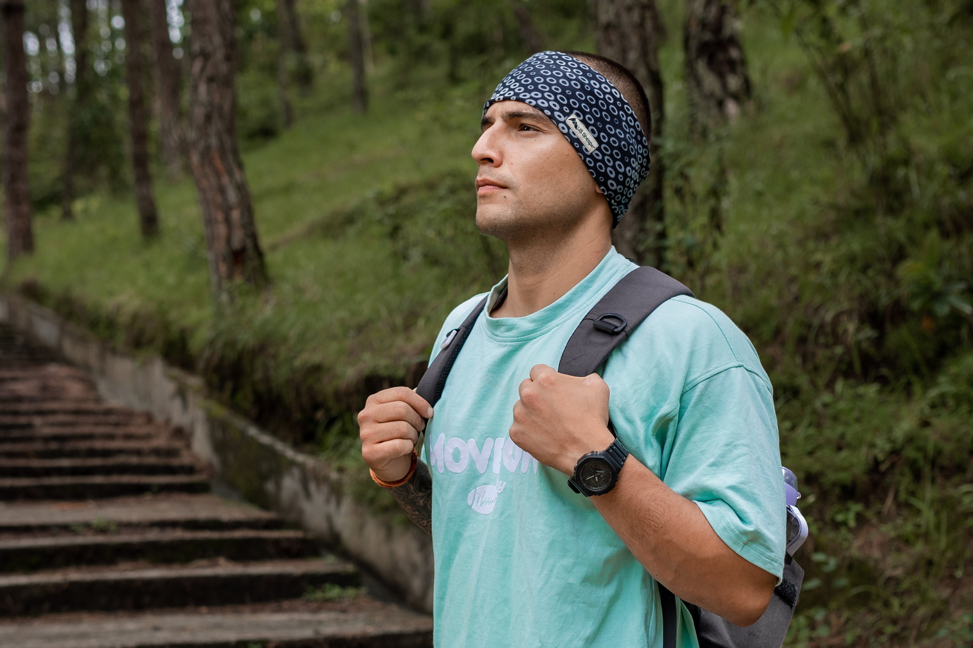 Khumbu Trail Headband - 115 Black Ice