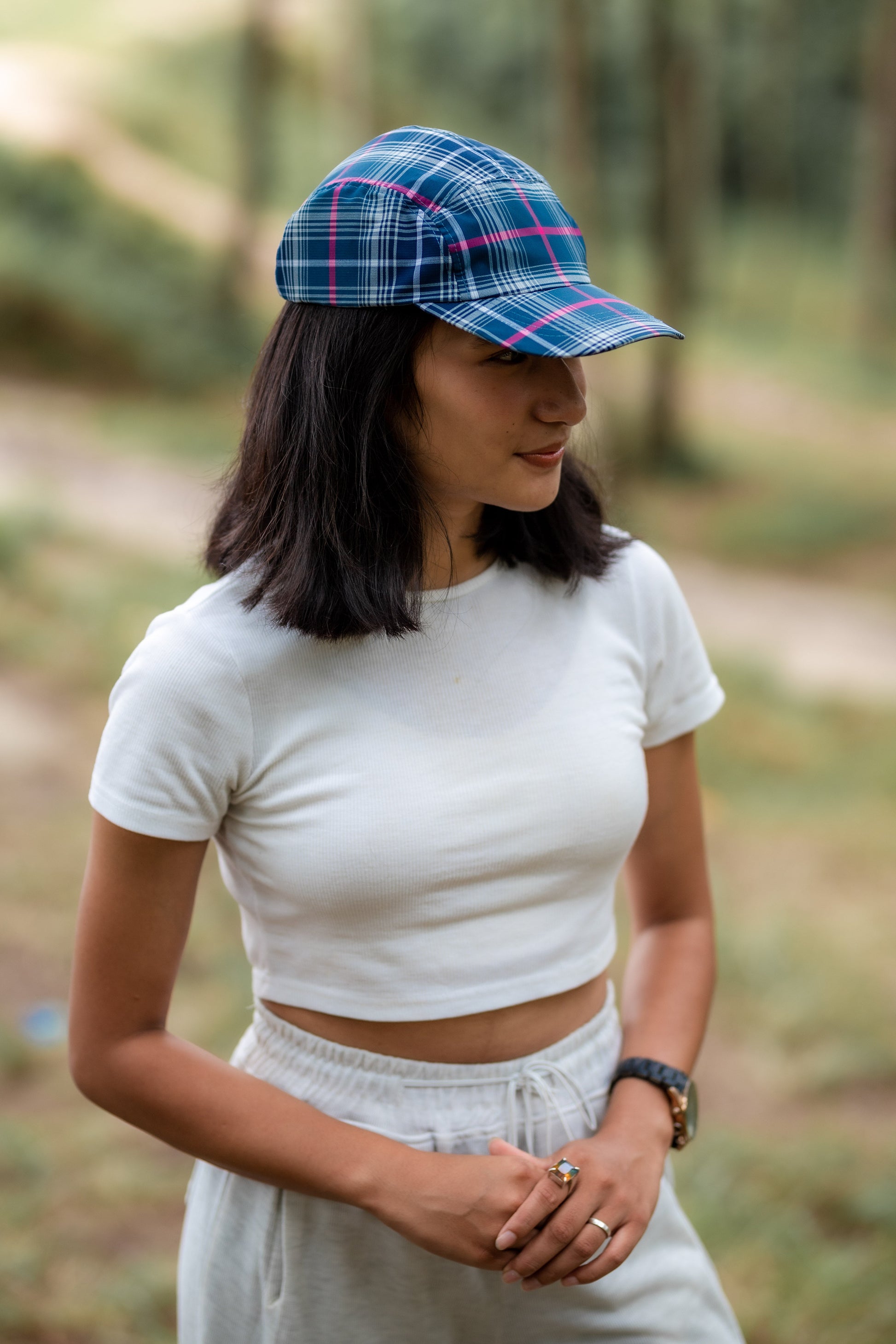 Gokyo Peak Mountain Cap | Dusk Plaid by US Sherpa