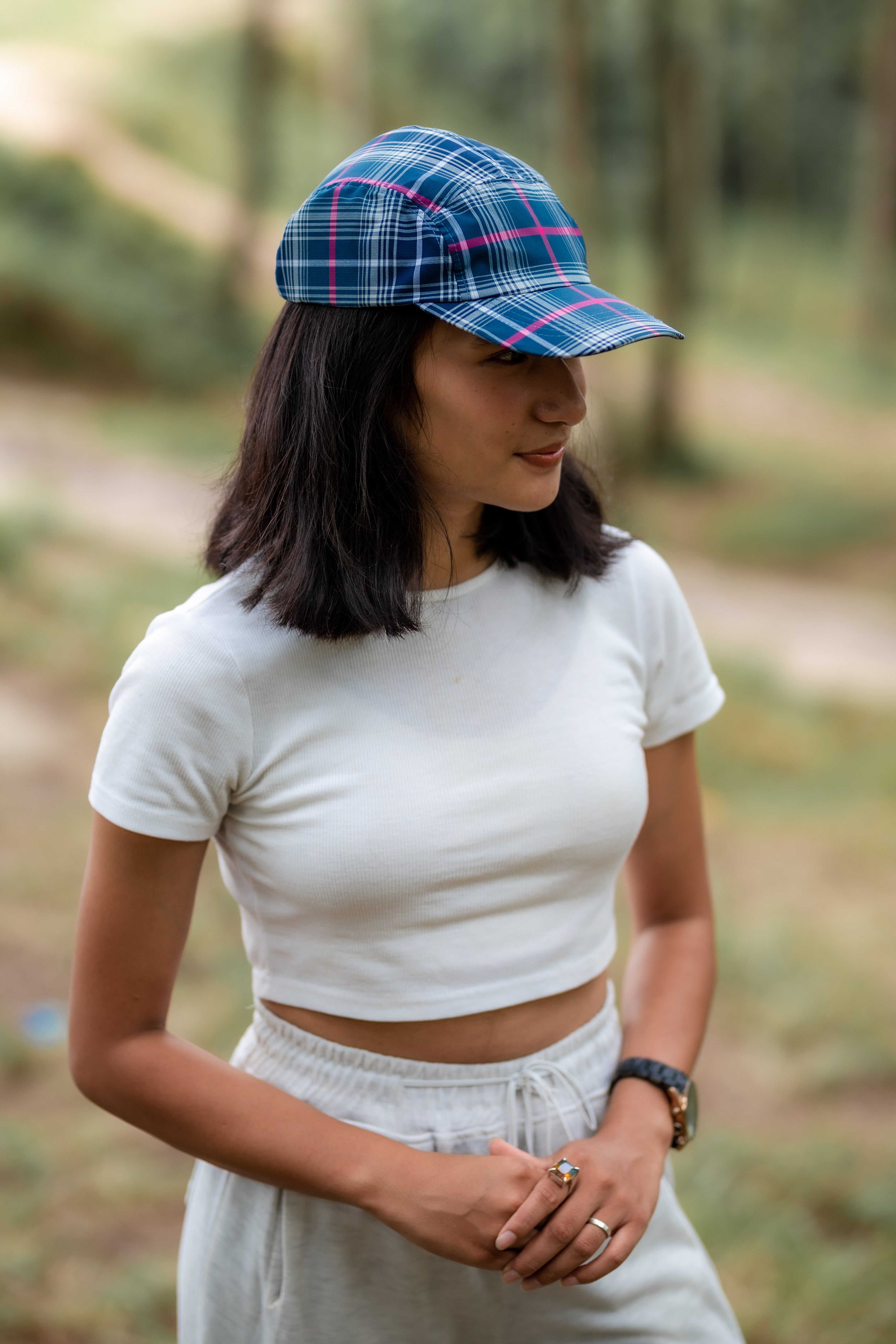 Gokyo Peak Mountain Cap | Dusk Plaid by US Sherpa