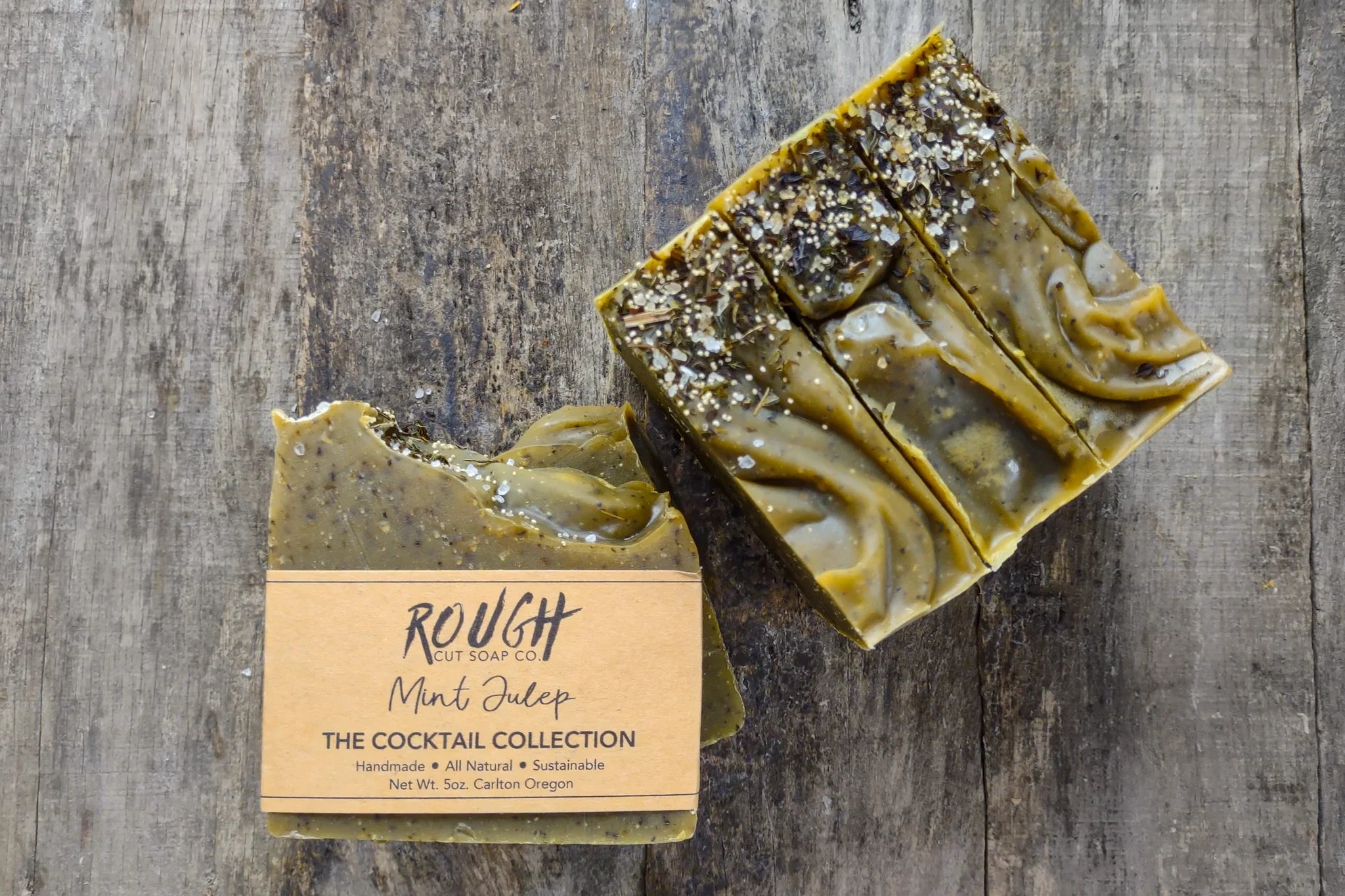 SALE! Handmade Rough Cut Soap Bars - Limited Edition Cocktail Collection by Wild Lark