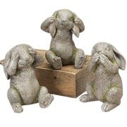 Adorable 7-inch Garden Bunny -
