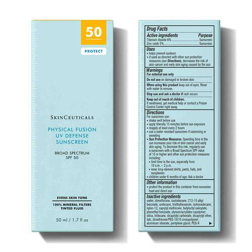 SkinCeuticals Physical Fusion UV Defense Sunscreen SPF 50 (1.7 oz) by Glow Med Spa