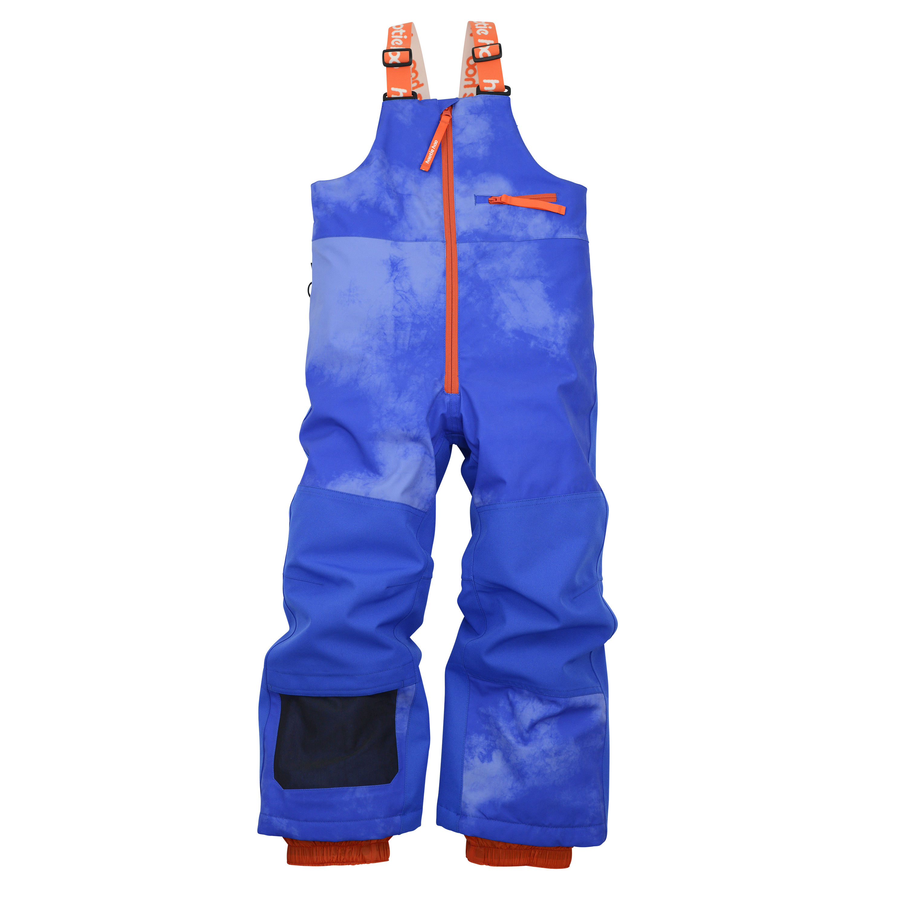 Kids Pinnakle Insulated Bib Snow Pants - Blue Breezy Day by Hootie Hoo