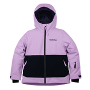 Kids Pinnakle Insulated Jacket - Lavender/Raven Black by Hootie Hoo