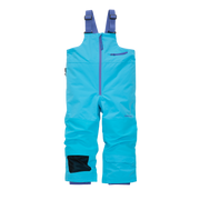 Kids Pinnakle Insulated Bib Snow Pants - Cyan by Hootie Hoo