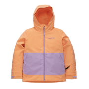 Kids Pinnakle Insulated Jacket - Apricot/Lavender by Hootie Hoo