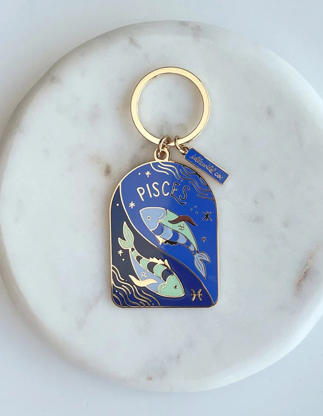 Idlewild Co. Zodiac Keychain