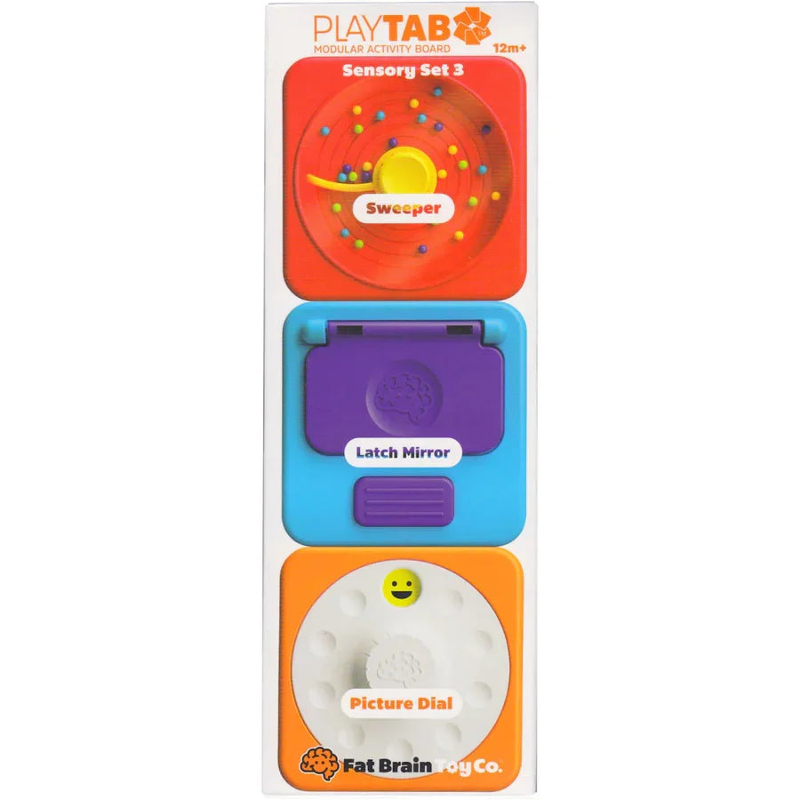 PlayTab Sensory Set 3 | Modular Sensory Board Tiles