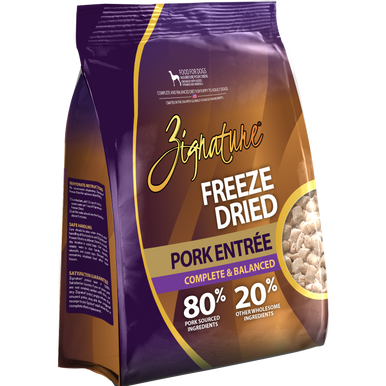 Zignature Freeze Dried Pork Entrée 12.5oz