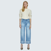 PISTOLA Ryder High Rise Cuffed Straight