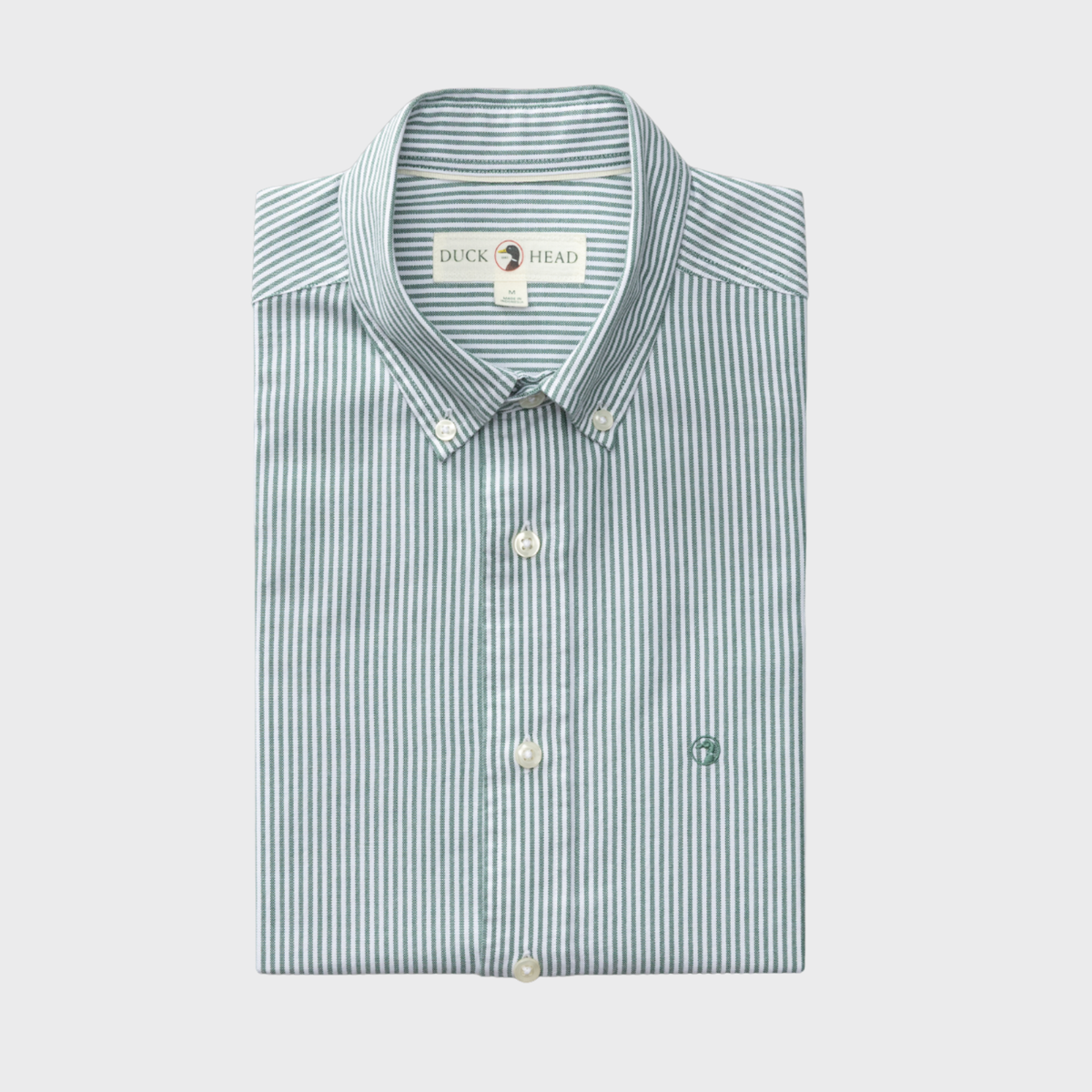 Duck Head Collins Stripe Cotton Oxford Sport Shirt