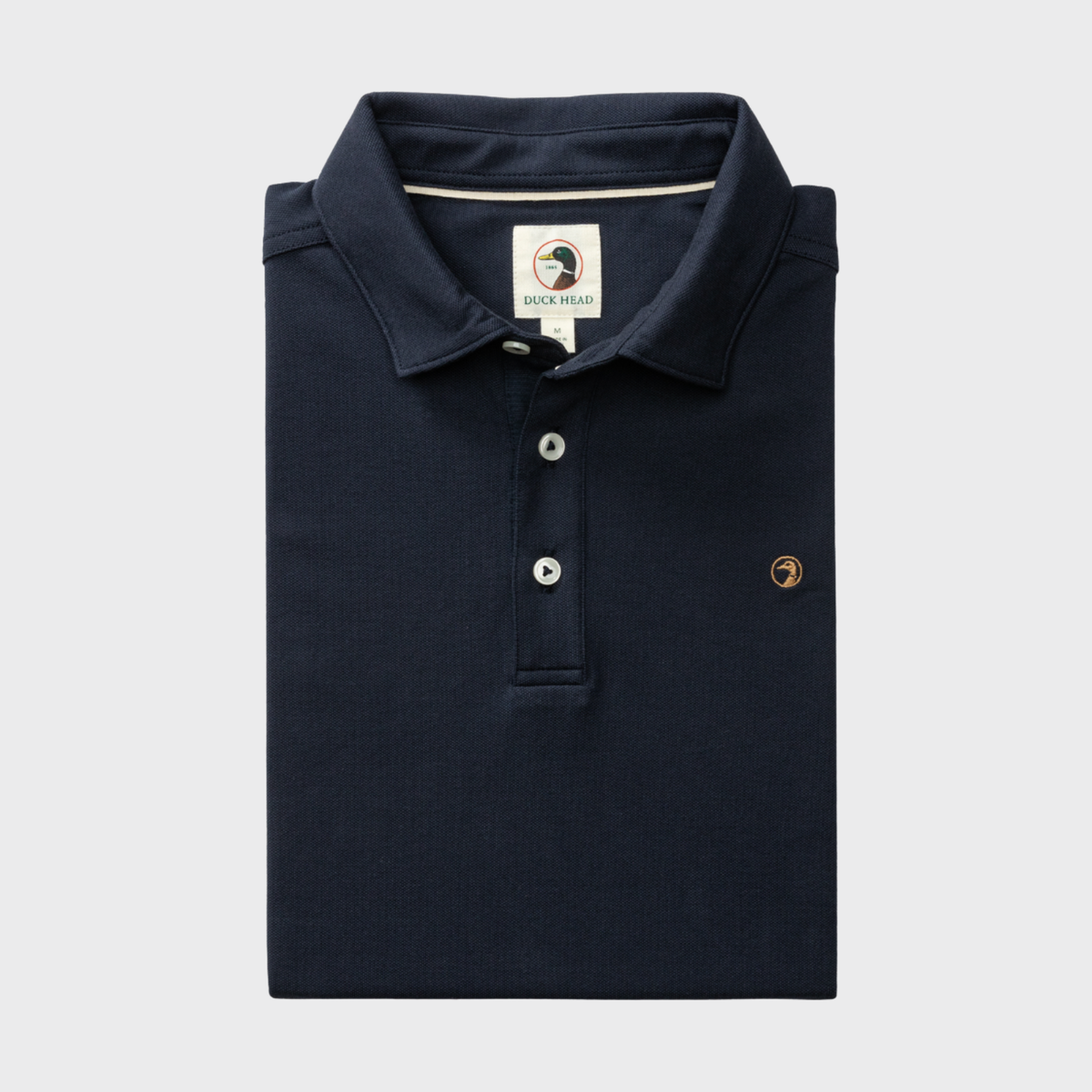 Duck Head Solid Short Sleeve Hanover Pima Cotton Pique Polo