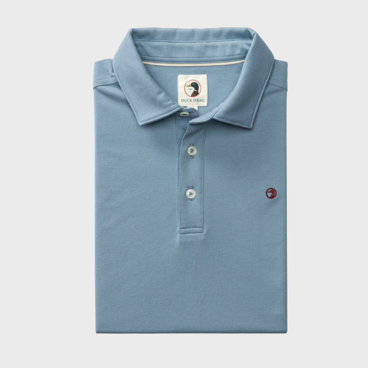 Duck Head Solid Short Sleeve Hanover Pima Cotton Pique Polo