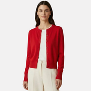 Lumusae Women's Pokhara Dense Knit Cashmere Cardigan