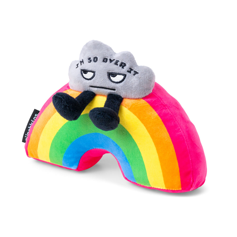 Plush Rainbow - Im So Over It by Homeportonline