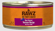 Rawz 94% Venison with Goat's Milk Pâté Dog Can 6oz.