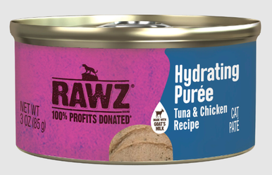 Rawz Tuna & Chicken Hydrating Purée Canned Cat Food 3oz