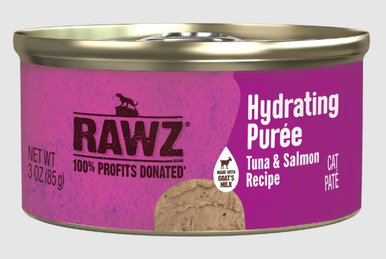Rawz Tuna & Salmon Hydrating Purée Canned Cat Food 3oz