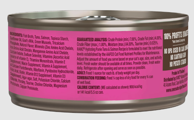 Rawz Tuna & Salmon Hydrating Purée Cat Food 5.5oz