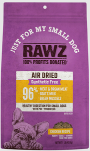 Rawz  Air Dried "Just for My Small Dog" Chicken Recipe 1 lb.