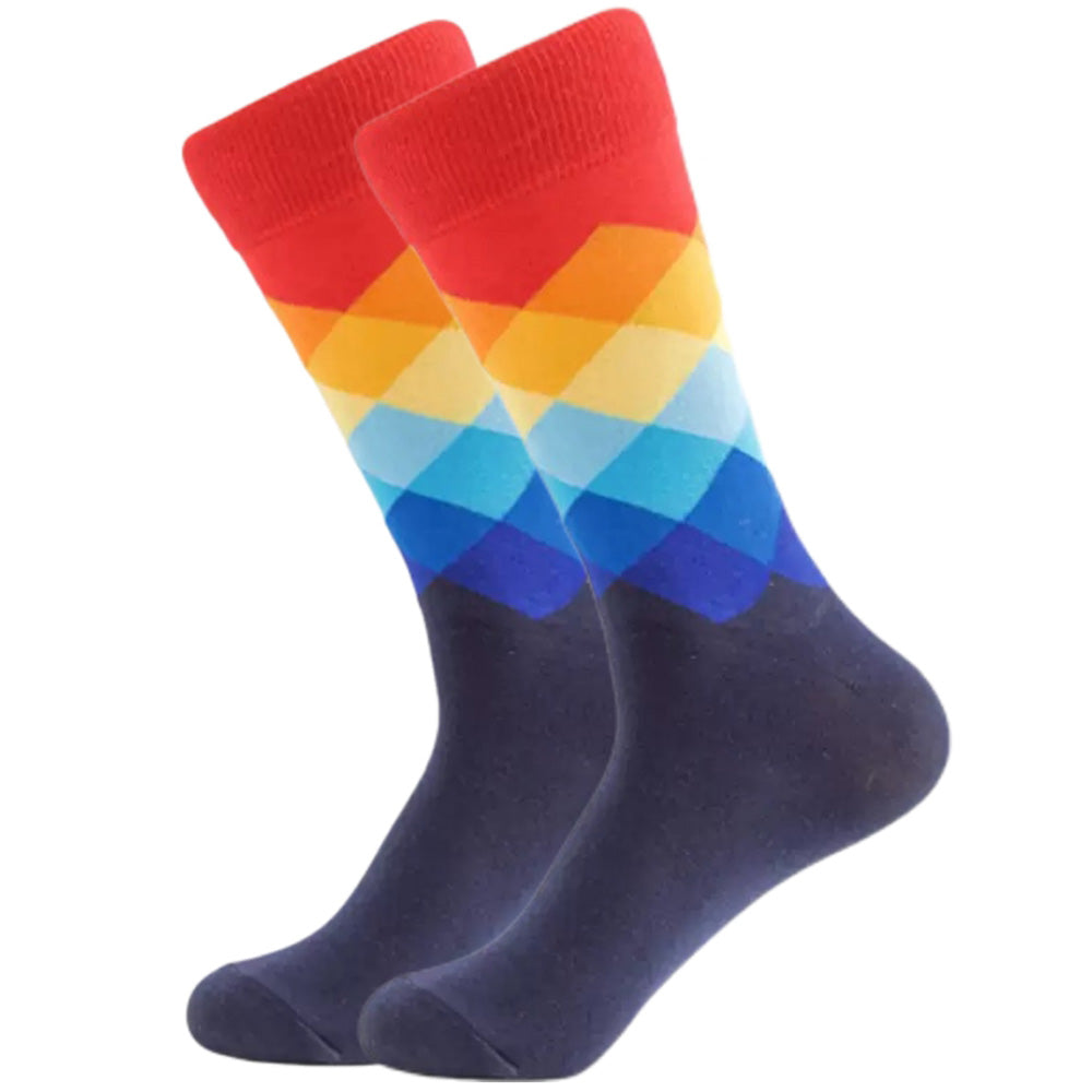 Rainbow Mountain Men's Socks