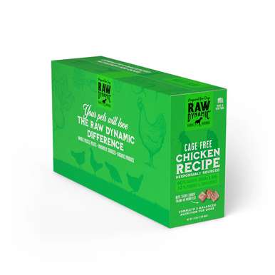 Raw Dynamic Frozen Dog Food Chicken 12lb