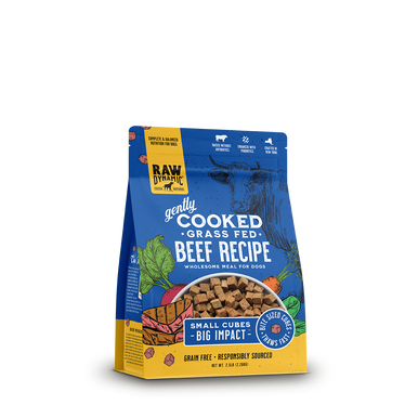Raw Dynamic Frozen Gently Cooked Dog Food Beef 2.5lb