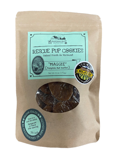 Rescue Pup Cookies Organic Pumpkin Nut Butter 6oz