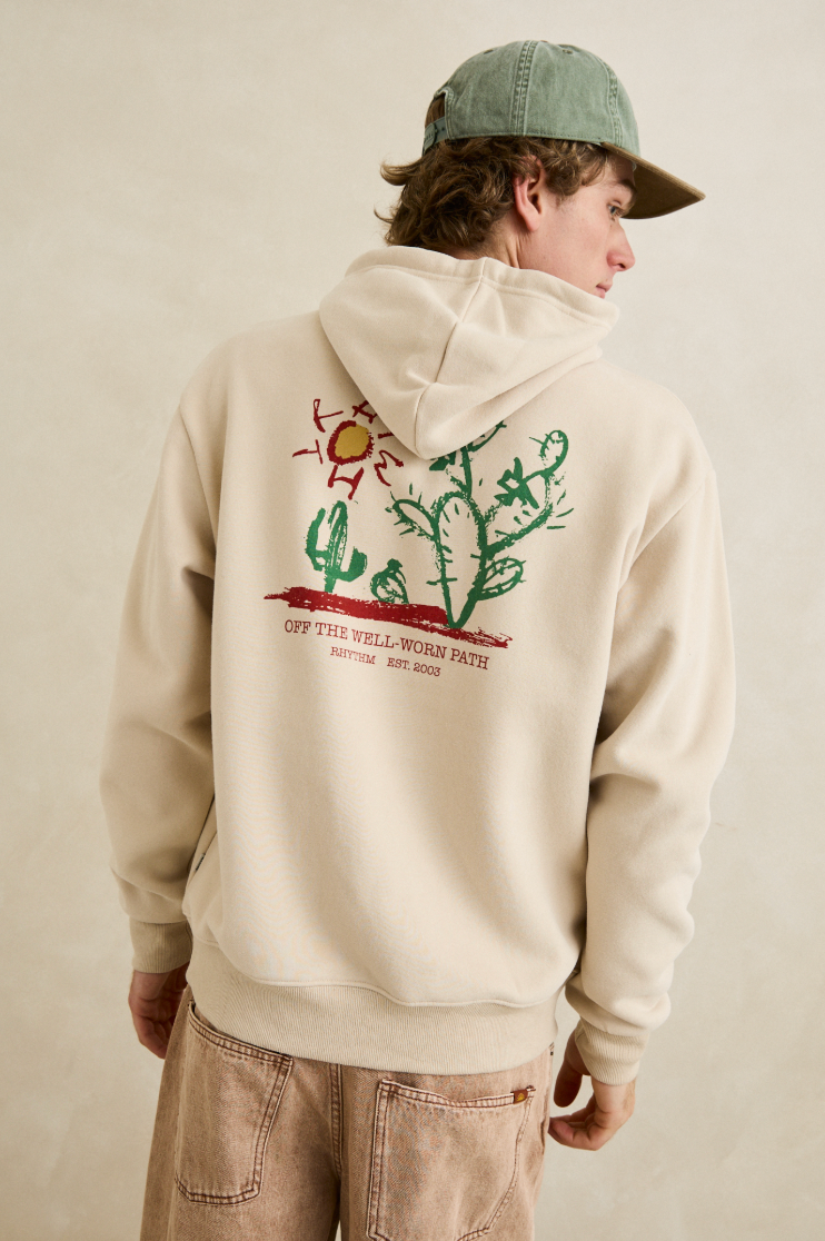 Rhythm Cactus Fleece Hood