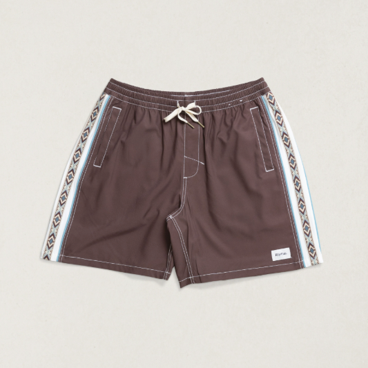 Rhythm Panel Stripe Beach Short