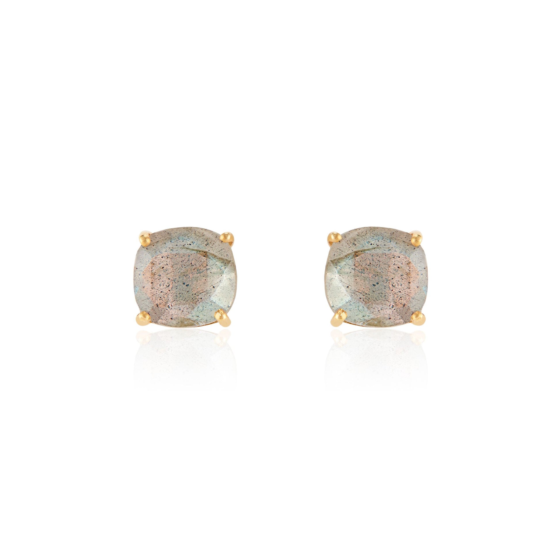 Emmy Studs | Labradorite by elliparr