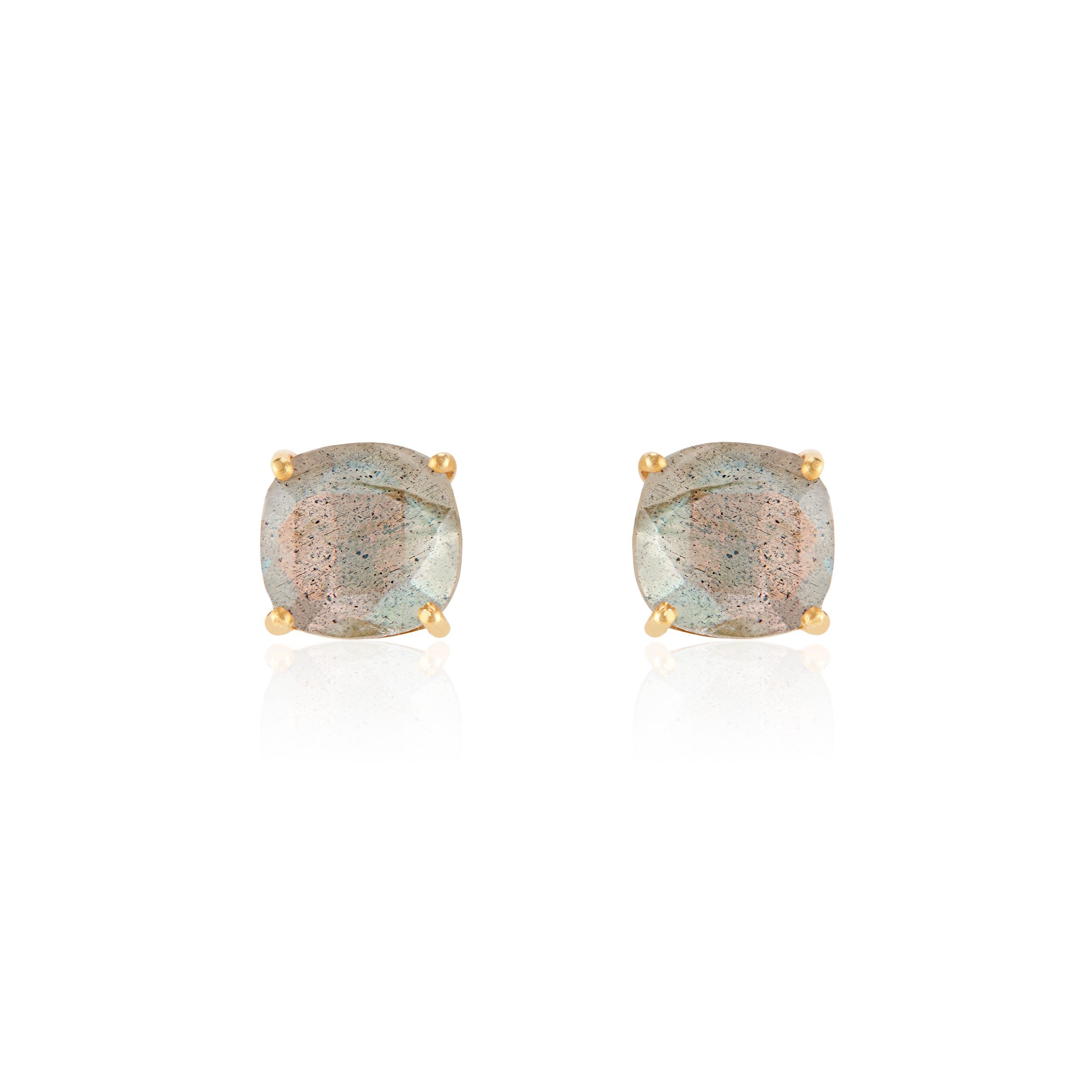 Emmy Studs | Labradorite by elliparr