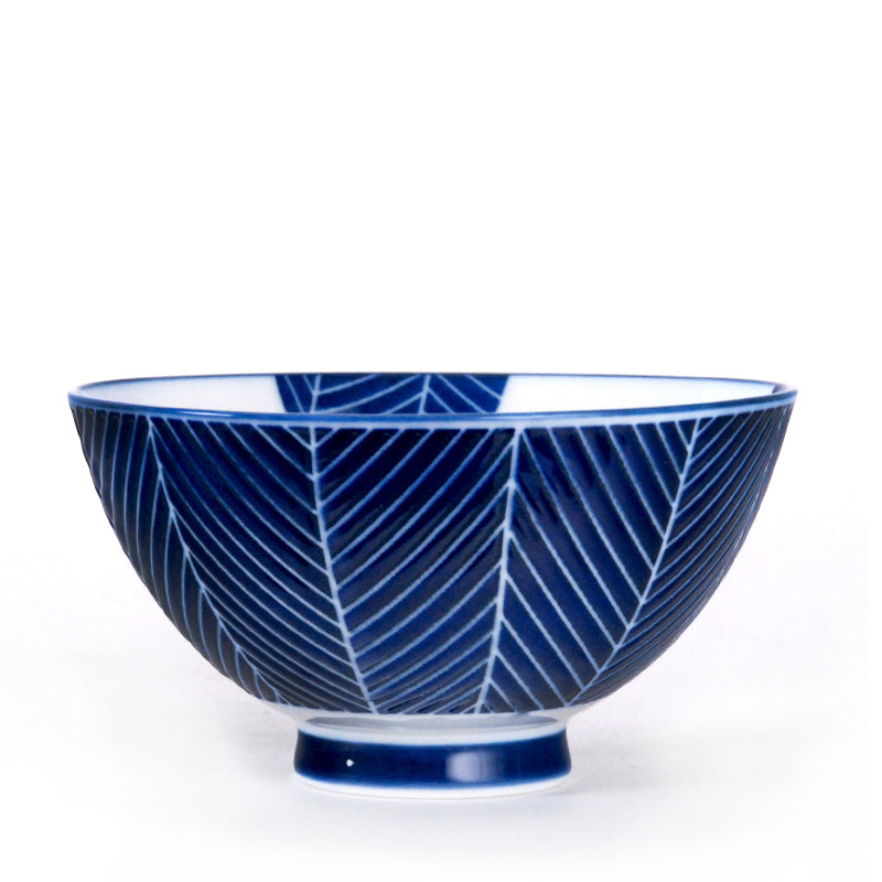 Rice Bowl - Blue Matsu 4.5" by Homeportonline